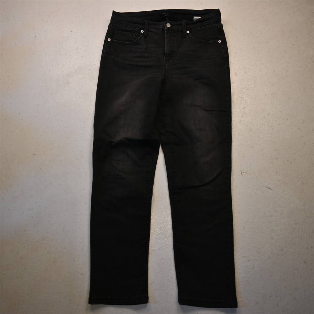 Banana Republic 6 High Rise Slim Black Stretch Denim Womens Jeans